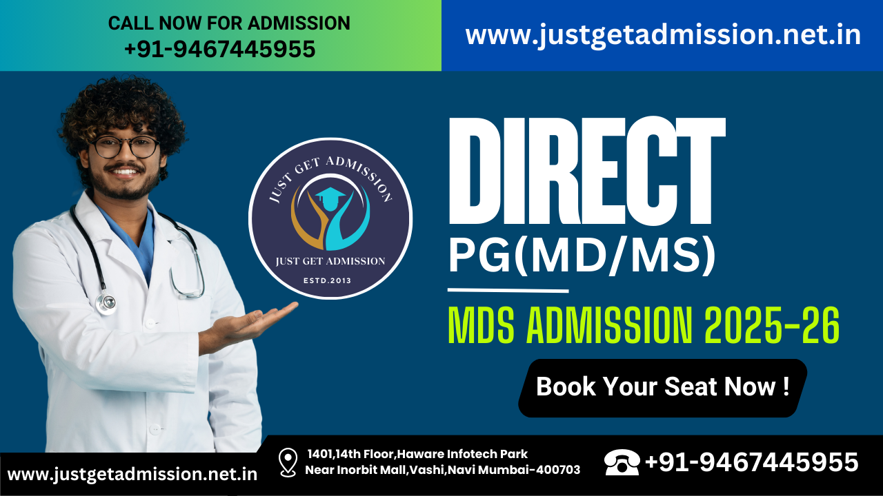 Direct PG(MD/MS) | MDS Admission 2024-25